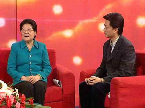 顾秀莲与崔永元