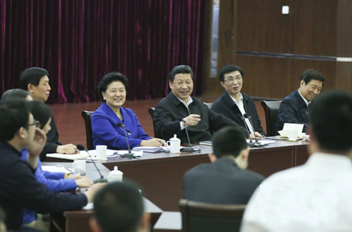 5月4日，中共中央总书记、国家主席、中央军委主席习近平来到中国航天科技集团公司中国空间技术研究院，同各界优秀青年代表座谈并发表重要讲话。