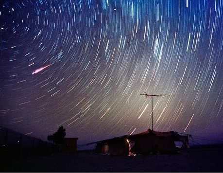  资料图：天琴座流星雨