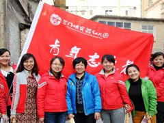 三门峡市实验幼儿园：巾帼志愿者清洁家园迎盛会