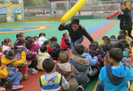 渑池县直幼儿园：聘请男教师 开设体智能课程