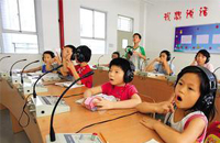 中国致力解决八万未入学适龄残疾儿童上学问题